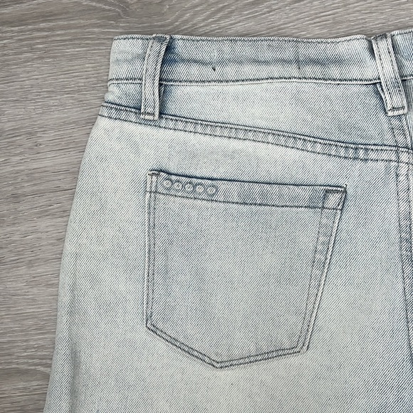 Blank NYC The Fulton High Rise Light Wash Jean Shorts | EUC Size 27 - Picture 7 of 9